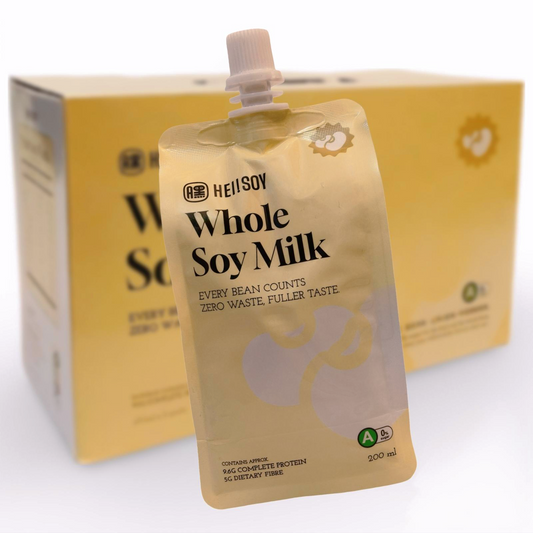 Hei!Soy whole soy milk - 12 packs carton